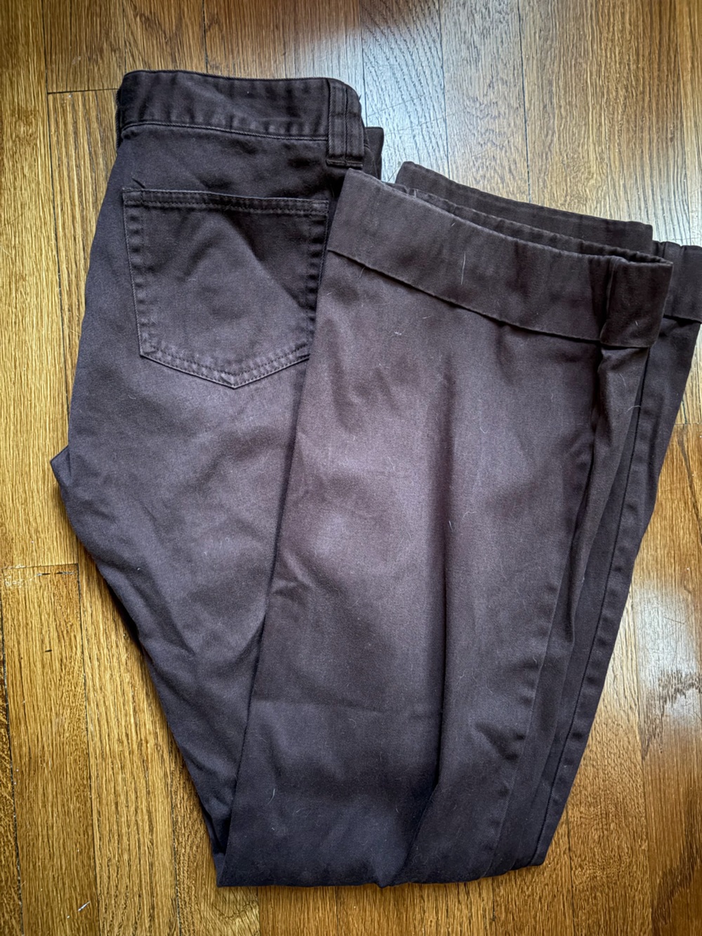 Y2K moda international Dark Brown Casual Pants